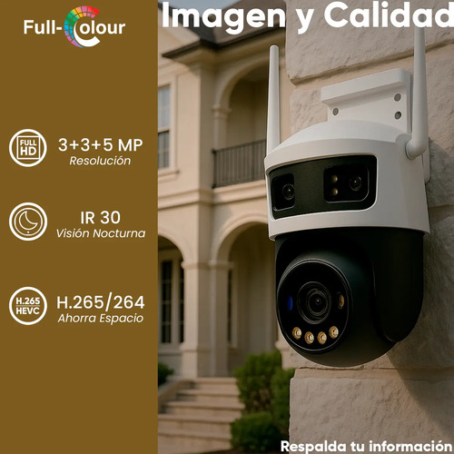 Kit 32 cámaras PT Wi-Fi IMOU IPC-S7UN-11M0WED, conectividad Wi-Fi,LAN