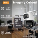 Cámara WiFi PT IMOU IPC-S7XN-6M0WED, potencia 12 W, conectividad Wi-Fi