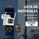 Cámara WiFi PT IMOU IPC-S7XN-6M0WED, largo 15.872 cm, altura 20.19 cm