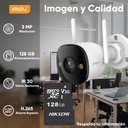Kit cámara bala WiFi IMOU IPC-S3EN-3M0WE, tipo de resolución full HD