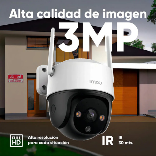 Kit cámara WiFi PT IMOU IPC-K7CN-3H1WE, lugares de montaje Pared,Techo