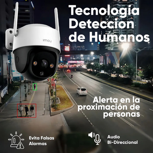 Kit cámara WiFi PT IMOU IPC-K7CN-3H1WE, potencia 6 W, conectividad Wi-Fi