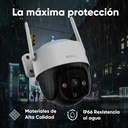 Cámara PTZ WiFi IMOU IP66, largo 9.3 cm, altura 18.1 cm, profundidad 9.5 cm