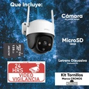 Cámara PTZ WiFi IMOU IP66, tipos de alimentación corriente eléctrica