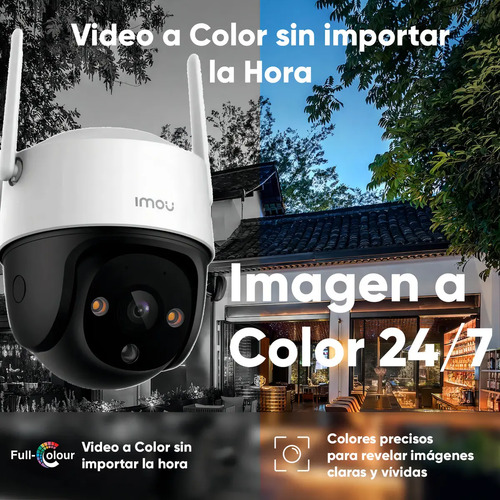 Kit Cámara WiFi PT IMOU IPC-K7CN-5H1WE, alimentación 12 VCD / 1 A