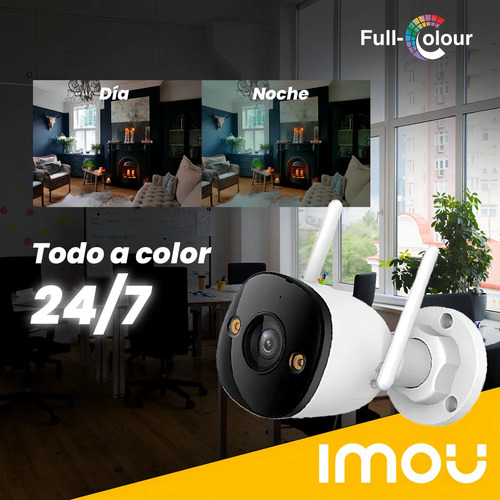 Kit Cámara Bala Wi-Fi IMOU IPC-K3DN-3H0WF, material externo plástico