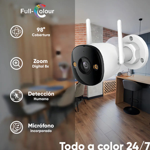 Kit Cámara Bala Wi-Fi IMOU IPC-K3DN-3H0WF, lugares de montaje Pared,Techo