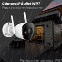 Kit cámara bala WiFi IMOU IPC-K3DN-3H0WF, tipo de resolución full HD
