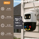 Kit Cámara WiFi PT IMOU IPC-S7XFN-8U0WED, tipo de movimiento pan and tilt