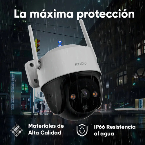 Kit Cámara WiFi PT IMOU IPC-K7CN-5H1WE, profundidad 7.5 cm, material externo plástico