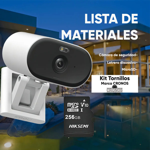 Cámara IP Wi-Fi IMOU IPC-C22FN, tipo de resolución HD, tipos de conexiones con cable
