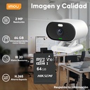 Cámara IP Wi-Fi IMOU IPC-C22FN, altura 5.1 cm, profundidad 5.2 cm