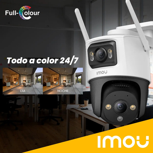 Kit cámara dual WiFi IMOU IPC-S7XN-10M0WED, lugares de montaje Pared,Techo