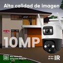 Kit cámara dual WiFi IMOU IPC-S7XN-10M0WED, tipo de movimiento pan and tilt