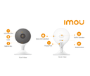 Cámara IP WiFi IMOU IPC-C22EN, conectividad WiFi IEEE 802.11 b/g/n 2.4 GHz