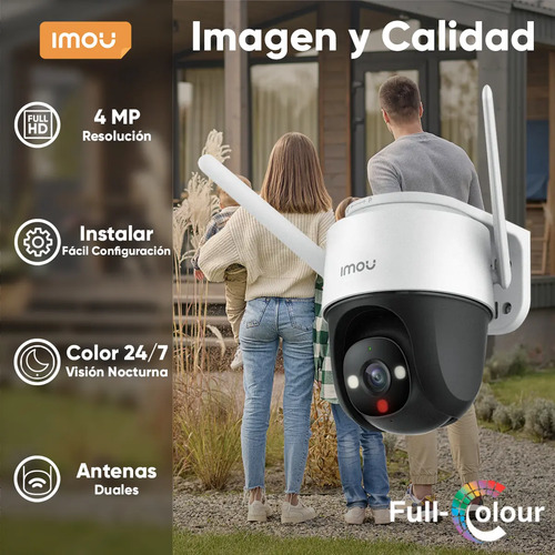 Kit CCTV IMOU IPC-S41FEN, conectividad Wi-Fi, tipo de movimiento PTZ