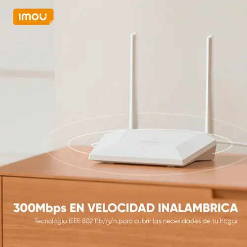 Router IMOU HR300, profundidad 12.1 cm, voltaje 127/220V, tipos de conexiones con cable/Inalámbrica