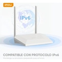 Router IMOU HR300, frecuencias 2.4ghz, ancho de banda 300mbps