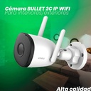 Cámara Bala WiFi IMOU IPC-F42N-0280B-Imou, profundidad 7.42 cm