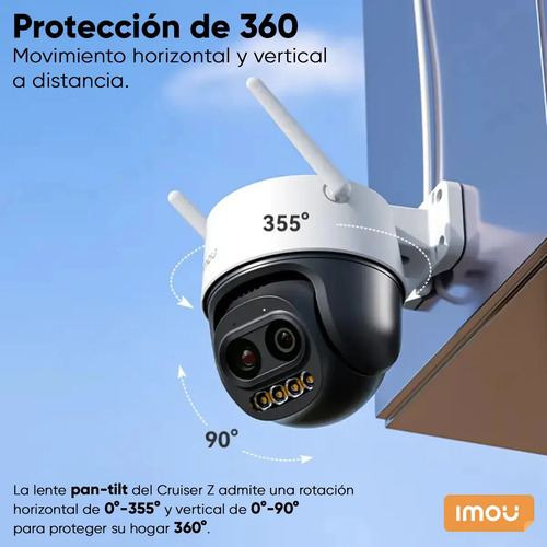 Kit 8 Cámaras WiFi PT IMOU IPC-S7DN-5M0WEZ, tipo de resolución 3K