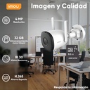 Kit Cámara Bullet WiFi IMOU IPC-F42N, profundidad 7.42 cm, material externo Metal/Plástico