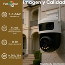 Cámara WiFi PT IMOU IPC-S7UN-11M0WED, lugares de montaje Pared,Techo