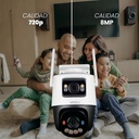 Kit Cámara WiFi PT IMOU IPC-S7XFN-8U0WED, lugares de montaje Pared,Techo