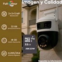 Kit Cámara Wi-Fi PT IMOU IPC-S7UN-11M0WED, profundidad 12.61 cm