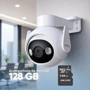 Cámara WiFi PT IMOU IPC-GS7EN-3M0WE, profundidad 11 cm, lugares de montaje Pared,Techo