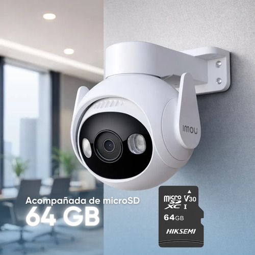 Cámara WiFi PT IMOU IPC-GS7EN-3M0WE, profundidad 11 cm, lugares de montaje Pared,Techo
