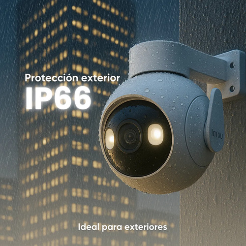 Cámara WiFi PT IMOU IPC-GS7EN-3M0WE, distancia de alcance 30 m