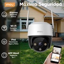 Cámara Wi-Fi PT IMOU Cruiser SE+ 2MP, material externo metal