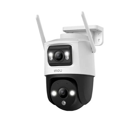 Cámara PTZ WiFi IMOU IPC-S7XN-6M0WED, audio bidireccional, resolución 6 MP (3 MP fija + 3 MP PT)