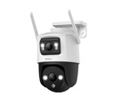 Cámara PTZ WiFi IMOU IPC-S7XN-6M0WED, audio bidireccional, resolución 6 MP (3 MP fija + 3 MP PT)
