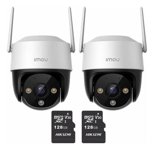 Kit 2 cámaras Wi-Fi IMOU IPC-S41FEN, largo 13.6 cm, altura 18.3 cm