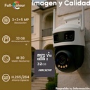 Kit Cámara WiFi PT IMOU IPC-S7UN-11M0WED, potencia 18 W, conectividad Wi-Fi,LAN