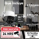 Kit 2 Cámaras Wi-Fi PT IMOU IPC-S41FEN, tipo de resolución full HD