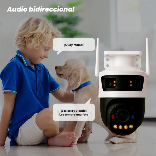 Kit Cámara WiFi PT IMOU IPC-S7UN-11M0WED, alimentación 12 VCD 1.5 A