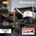 Kit 8 cámaras Wi-Fi IMOU IPC-S41FEN, potencia 6.2 W, conectividad Wi-Fi