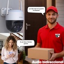 Kit CCTV WiFi IMOU IPC-S41FEN, profundidad 12 cm, material externo plástico