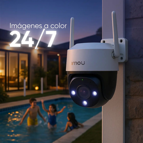 Kit CCTV WiFi IMOU IPC-S41FEN, tipo de movimiento pan and tilt