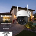 Pack 16 cámaras IP WiFi PT IMOU IPC-S41FEN, tipos de conexiones con cable