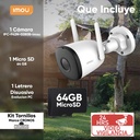 Cámara bala Wi-Fi IMOU F42N-PLUS-64, Wi-Fi IEEE 802.11 b/g/n 2.4 GHz