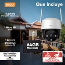 Kit Cámara WiFi PTZ IMOU S22FN, conectividad Wi-Fi, tipo de movimiento PTZ