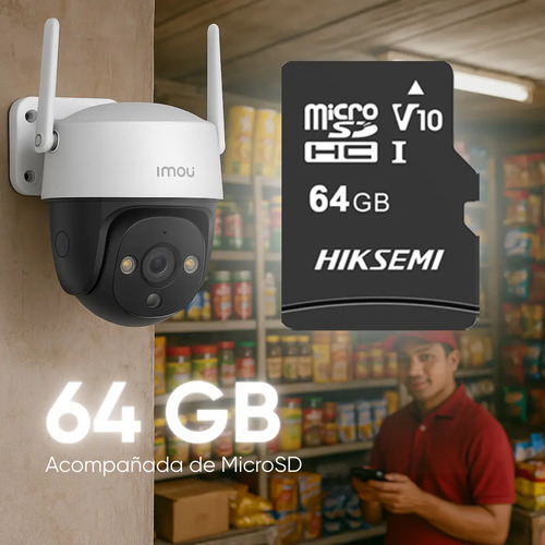 Kit CCTV WiFi IMOU IPC-S41FEN, largo 13.6 cm, altura 18.3 cm