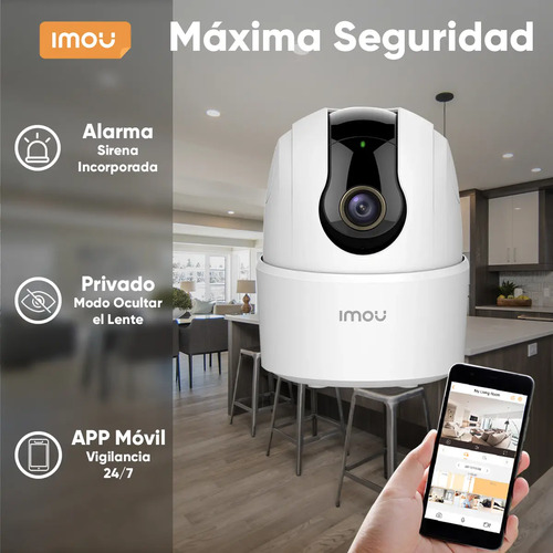 Kit IP IMOU IPC-TA42N-B, lugares de montaje Pared,Repisa,Techo
