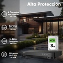 Kit IP IMOU IPC-TA42N-B, tipo de resolución full HD, tipos de conexiones inalámbrica
