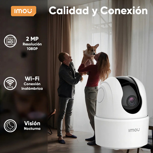Kit IP IMOU IPC-TA22CN-B, potencia 3.5 W, conectividad Wi-Fi