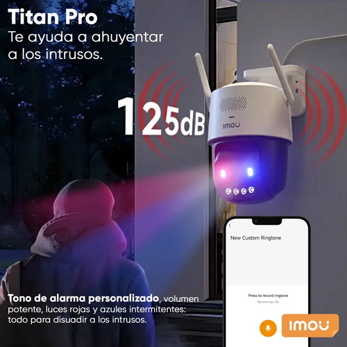 Kit 4 Cámaras Wi-Fi PT IMOU IPC-U7LN-6V0NE — imagen 7 de 8