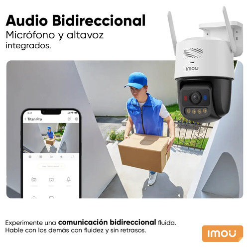 Kit 4 Cámaras Wi-Fi PT IMOU IPC-U7LN-6V0NE — imagen 8 de 8